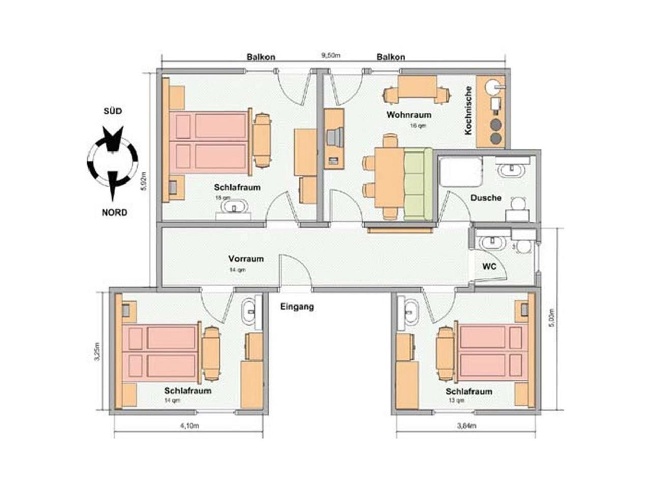 Haus Enzian Apartment Lermoos Exterior photo